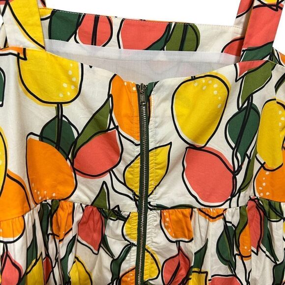 Crosby by Mollie Burch Kami Tank Top in Citron Print - Picture 5 of 7